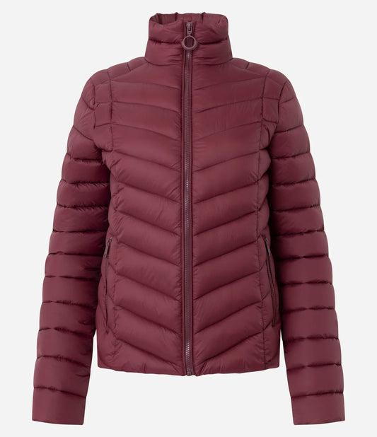 Jaqueta Puffer Ultra Leve em Poliamida com Saquinho de Guardar Vinho