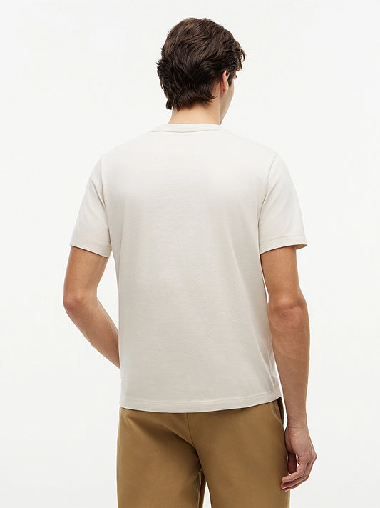 TH™ | Rundhals-T-Shirt mit Stickerei – Sommerkollektion